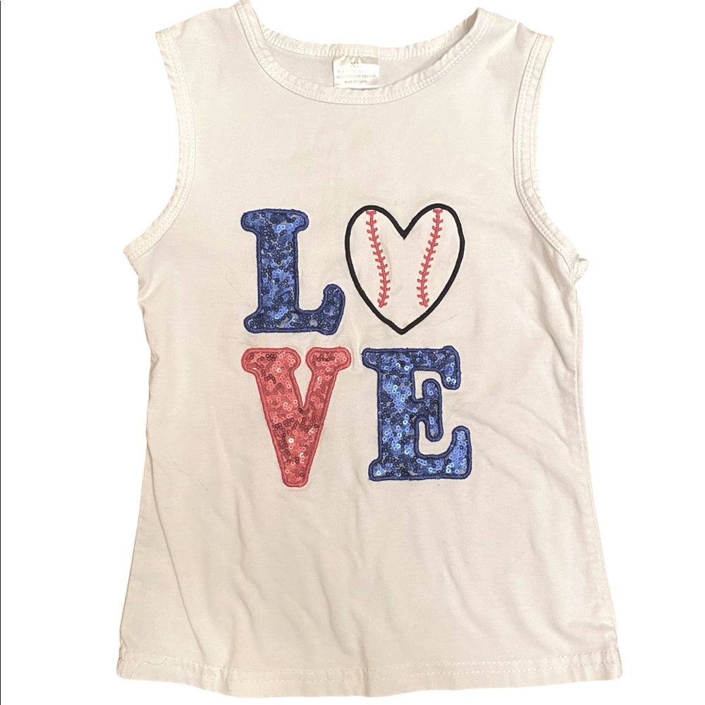 Girls Baseball Tank